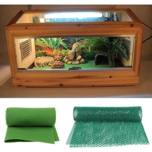 Blesiya Liner Reptile Cage Carpet Terrarium Snake Turtle Lizard Mat 60cm/100cm