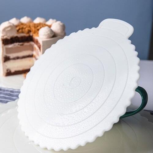 Reusable Round Mousse Cake Boards Plastic Cake Base Cupcake Dessert Tray for Home Wedding Birthday Party 4/6/8/10inch NJ70613