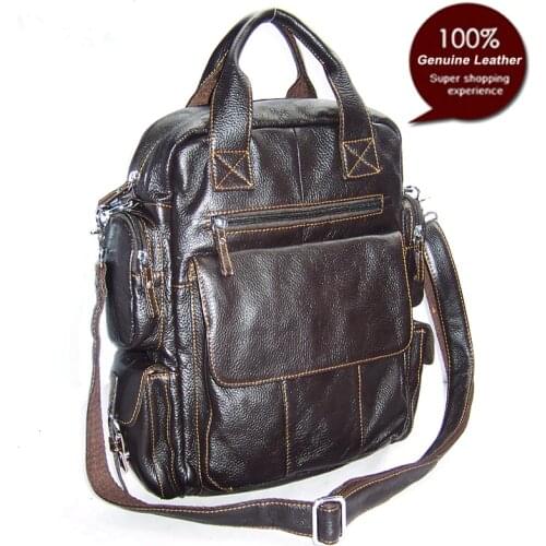 Multi-function Women Genuine Leather messenger bags women Real Leather Shoulder Bag Crossbody Bag Tote handbags Lady Leisure Bag