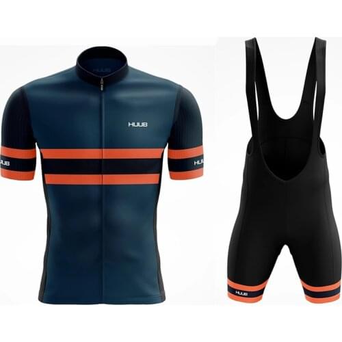 HUUB-Mens Professional Cycling Clothing Set, Mountain Bike Jersey and Shorts Set, 2021 Summer