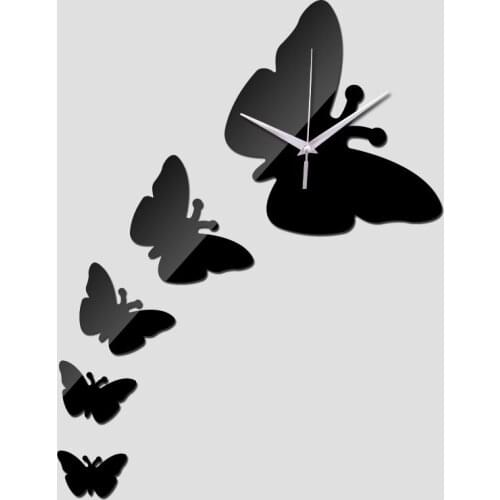 New 3d wall clock diy quartz watch clocks Multi-piece set Needle living room modern sun decorative mirror