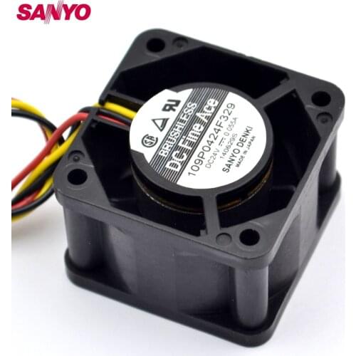 109P0424F329 24V 0.055A original authentic 4CM 40mm server cooling fan
