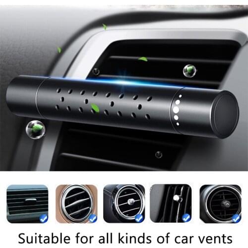 2@#Hot Sale Car Air Freshener Car Outlet Perfume Solid Perfume Diffuser 6 Kinds Flavor Car Air Outlet Aromatherapy Clip Sticks