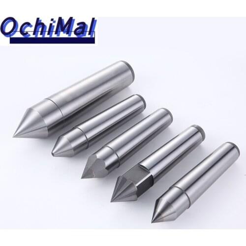 Fixed Center MT1 MT2 MT3 MT4Lathes Machine Tool Morse Taper Alloy Solid Dead Centre Grind centre Alloy half center Female center