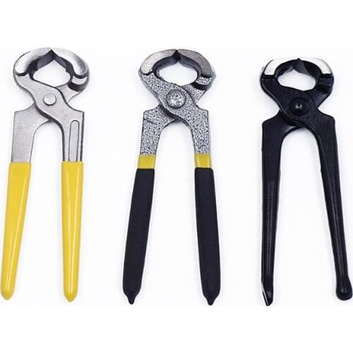 6"/8" High-quality Pincers Type Manual Nail Plier Shoes Repair Carpenters Pincers Multi-functional Nail Puller Hand Tool DAH010