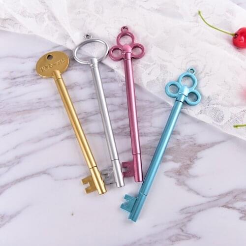 Japan Creative fine Gel pen/cute Cartoon/Good quality/School supplies/stationery/papelaria 2pcs/ lot ZMONH small key