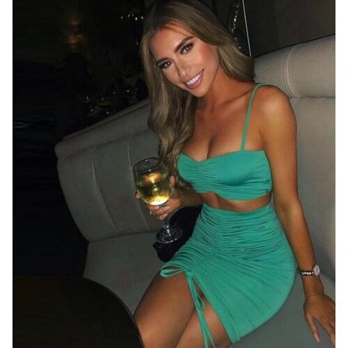 Two Piece Spring and Autumn High Waist Skirt K048