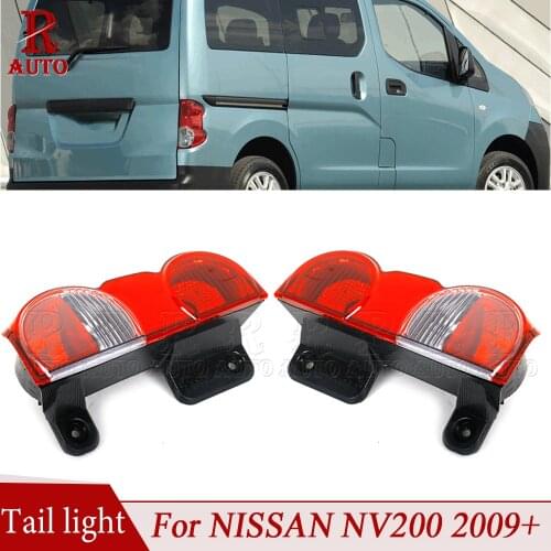 R-Auto Rear Tail Light Brake Tail Lamp Warning Light Driving Lamp Fog Light Without Bulb Car Styling For NISSAN NV200 2009