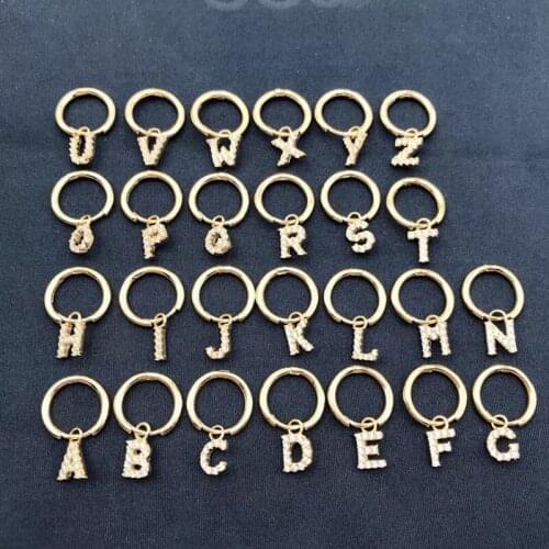 26 Alphabet Name AB Earrings For Women 925 Sterling Silver Initial Letter A-Z Earrings Jewelry