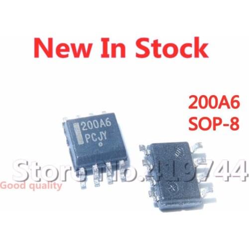 5PCS/LOT 200A6 NCP1200A6 SOP-8 NCP1200AD60R2G In Stock NEW original IC