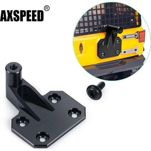 AXSPEED Spare Tire Base Bracket Support Stand Holder Bracket for Axial SCX24 JEEP AXI00002 1/24 RC Crawler Car Parts Accessories