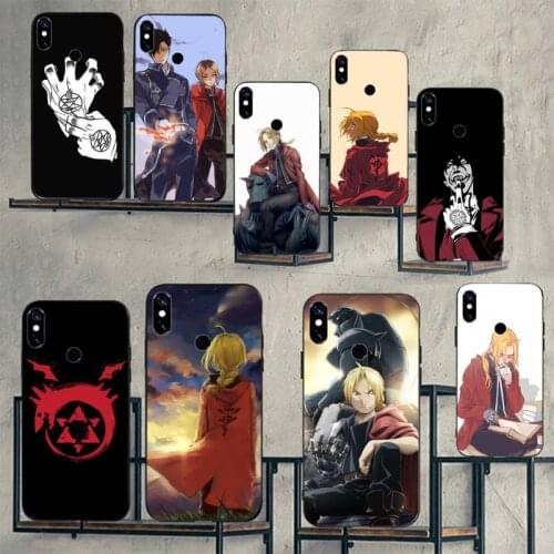 Fullmetal Alchemist FMA Brotherhood Phone Case For Xiaomi Redmi note 7 8 9 pro 8T 9S Mi Note 10 Lite pro