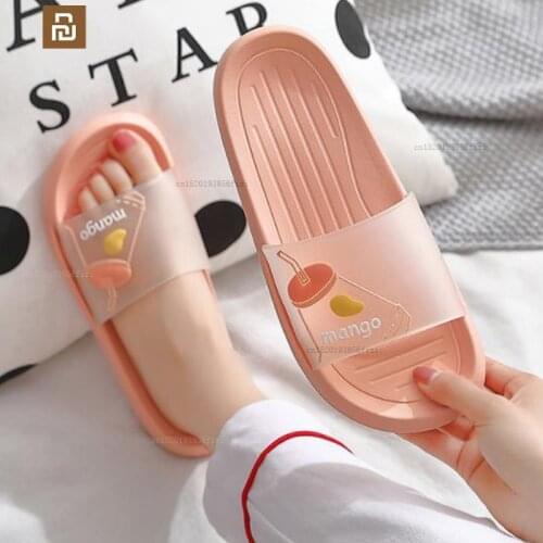 Xiaomi youpin slippers household indoor non-slip bathroom slippers cartoon outer wear sandals and slippers