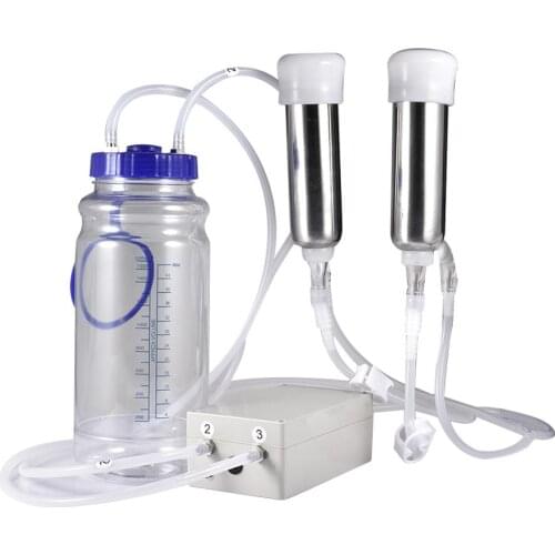 Electric Milking Machine For Cattle Goat Stainless Steel Milker Vacuum Pump Bucket Milking Machines Farm Livestock Tool Gadgets