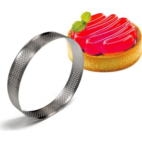 Stainless Steel Cake Mold Cake Round Mousse Mold Baking Tool Cooking Home