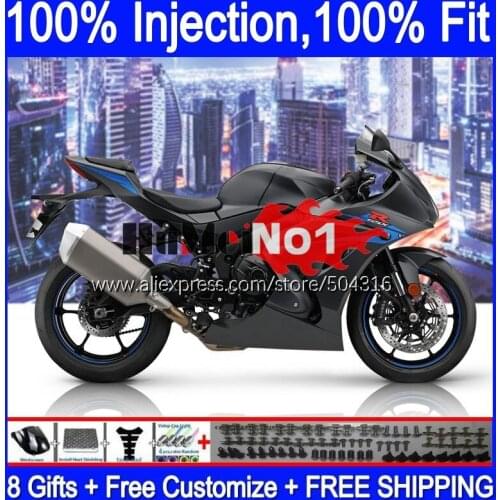 Injection OEM For SUZUKI GSXR1000 L7 L8 GSXR 1000 2017 2018 2019 116MC.9 flat black new GSXR-1000 K17 GSX-R1000 17 18 19 Fairing