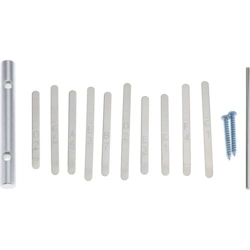 Kalimba 10-Key Note DIY Thumb Piano Key Lettering Parts Kalimba Accessory