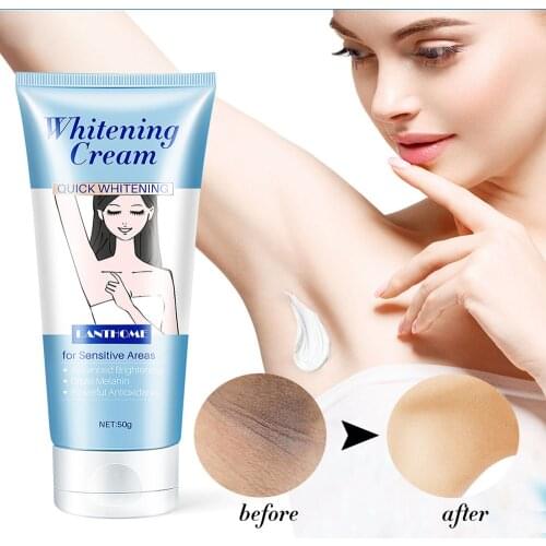 50g Beauty Body Whitening Face Cream Body Lotions Crotch Armpits And Underarm Groin Whitening Care for women