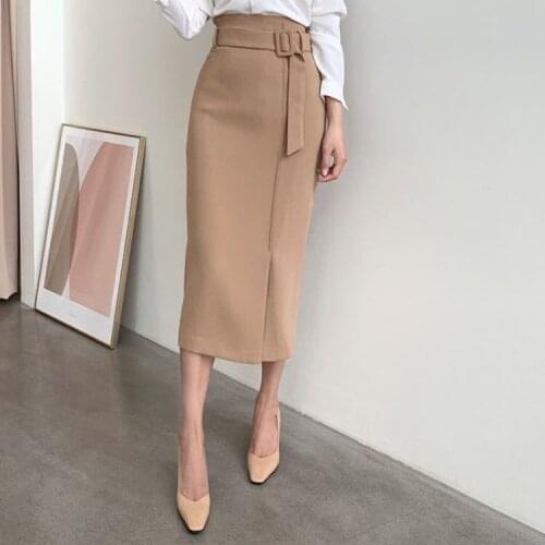 Luyaoskyen Midi Pencil Skirts