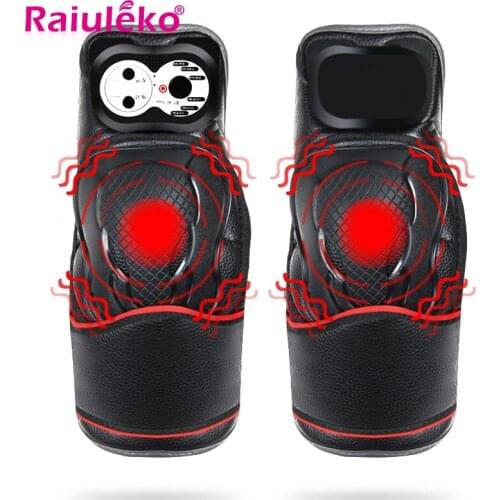 Knee Magnetic Vibration Heating Massager Joint Physiotherapy Massage Electric Magnetic Vibration Heating Massage Pain Relief