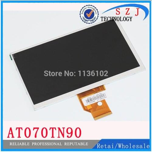 New 7'' inch TFT 3mm LCD Replacement Screen for AT070TN90 V.1 AT070TN90V.1 single lcd dipslay screen Free shipping