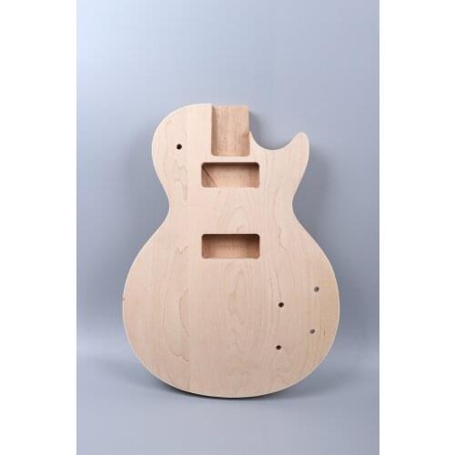 New Guitar Body For Lp Electric Guitar Body Replacement One Piece Wood Mahogany Maple wood Bolt On style