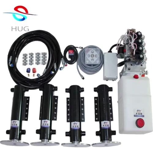 RV motorhome caravan hydraulic cylinder legs with auto level system