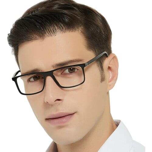 OCCI CHIARI Glasses Frame Men Fashion Classic Optical Eyeglasses Frames Clear Lens Black Eyewear Prescription gafas Male OC7220
