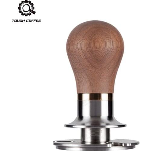 Coffee Accessories Stainless Steel Coffee Tamper 58.5mm Kitchen Press Tool Cloth Powder Leveler Tool Powder Hammer 58.35mm