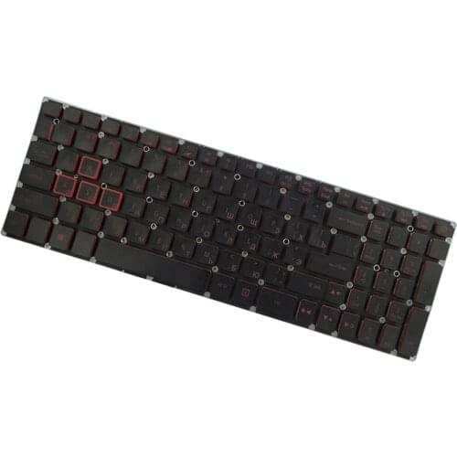 Laptop RU Layout keyboard Red Buttons for Acer Nitro 5 AN515 AN515-51 AN515-53 AN515-41 AN515-42 LG5P_A52BRL NKI151306A
