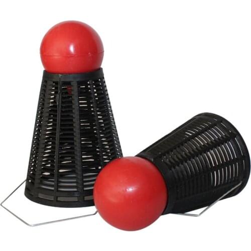 Badminton Type Fishing Bait Thrower Float Ball Device Bait Cage Carp Fixed Point Nesting Tool Fishing Gear Accessories New