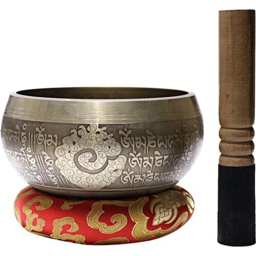 Buddha accessories Buddha sound bowl Nepal handmade Buddha sound bowl yoga bowl meditation bowl sound therapy singing