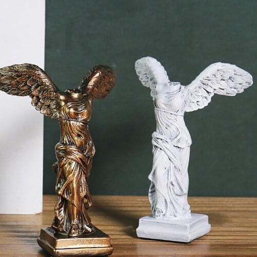 Victory of Samothrace Statue Resin Crafts Ornaments High Quality Collection for Home Study Office Decoration