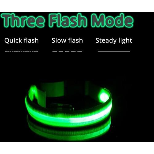 LED Dog Collar Anti-Lost/Avoid Car Accident Collar For Dogs Puppies Cat Collars Leads Pet Supplies Pets Products Flashing Collar