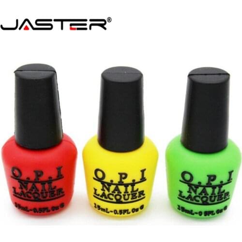 A Magic Nail Enamel Mini USB Pen Drive Innovative Memoria Disk USB Pen Drive 4GB 8GB 16GB 32GB Pendrive USB 2.0 Usb Flash Bellek