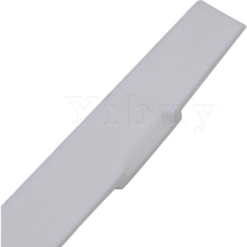 Yibuy 5x Guitar Saddle and Nut and Guitar Bridge and Pins for Acoustic Guitar