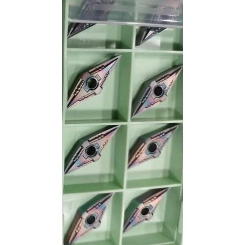 10pcs VNMG160402-PJ P8090U , to cut hardened steel HRC40-55, Nano-nitride PVD coating, best quality