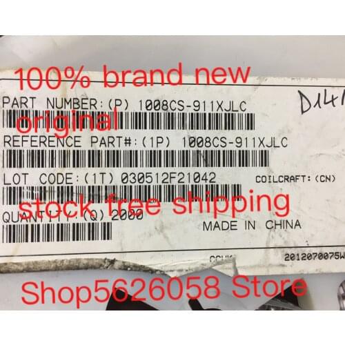 1008CS-911XJLC SMD 100% new original freeshipping STOCK 50PCS-3000PCS/LOT