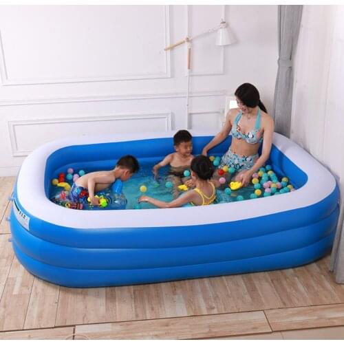 120/150/180/210/269/315cm Inflatable Swimming Pool Adults Kids Pool Bathing Tub Outdoor Indoor Portable Pools