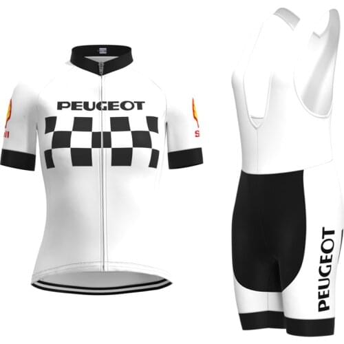 1986 Racing Go Pro Team Retro Woman White Cycling Jersey Short Sleeve Set Triathlon Mtb Biker Jersey Set Maillot ciclismo mujer