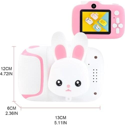 2.0’’ IPS Screen Time Lapse Function Cartoon Video Camera Camcorder 1080P Toy Video Camera AI Focus Mini Digital Camera