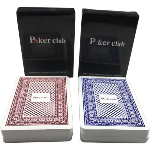 2Sets/Lot New Hot Smooth Waterproof Baccarat Texas Hold'em Plastic Playing Cards PVC Poker Club Cards Board Games 2.48*3.46 inch