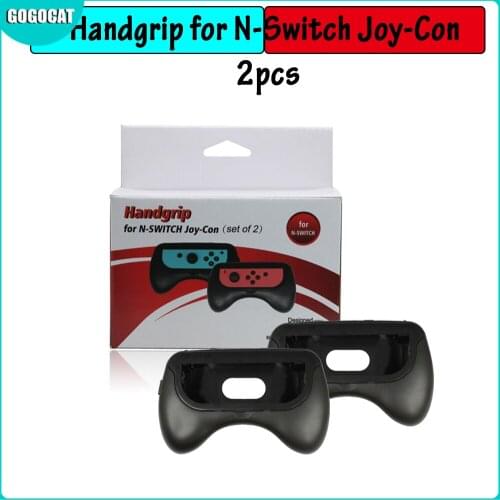 2PCS Game Console Joy-con Grips for NS Game Controller Gaming Joystick Handle Grips For Nintendo Switch Bracket Holder Dropship