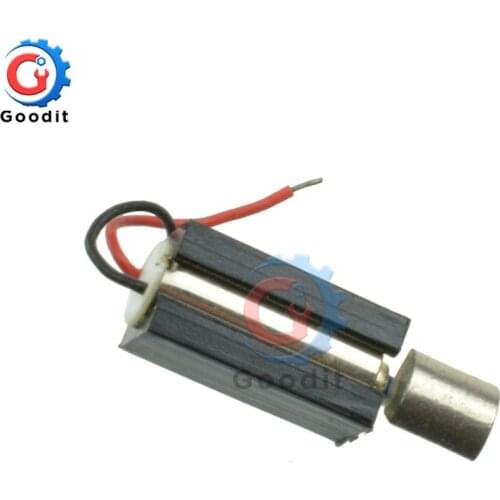 4x11mm Micro Waterproof Vibration Motor Coreless Motor Mini Vibrator Motor Professional Massager Motor DC 1.5V - 3V