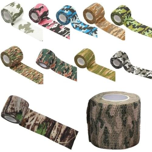 5*4.5 cm Tattoo Accessories Disposable Self-adhesive Elastic Bandage 9 Colors for Handle Grip Tube 5cm Max Stretch Length