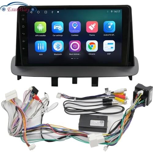 2Din Android 10 Car Radio Multimedia video Player For Renault Megane 3 Fluence 2008-2010 2011 2012 2013 2014 GPS Navigation