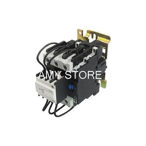 CJ19-63 Ui 500V 24V Coil 63A Pole 1NO Changeover Capacitor AC Contactor