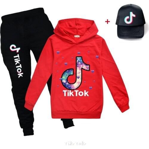 Baby Boys Clothing Sets Kids Clothes For Birthday Outfits Suit Fashion Hoodie + Pants + Hat 3pcs Sets Children Tik Tok Tracksuit
