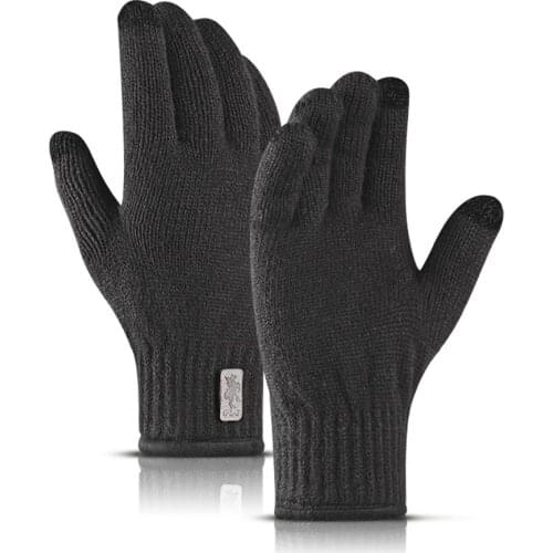 Unisex Ski Gloves Winter Warm Windproof Waterproof Anti-slip Fleece Thermal Touch Screen Bike Ski Running Gloves