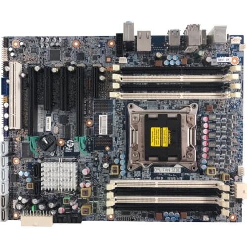 Original motherboard for hp X79 Z620 Z420 Single-channel motherboard C602 chip supports E5-2680V1 V2 CPU